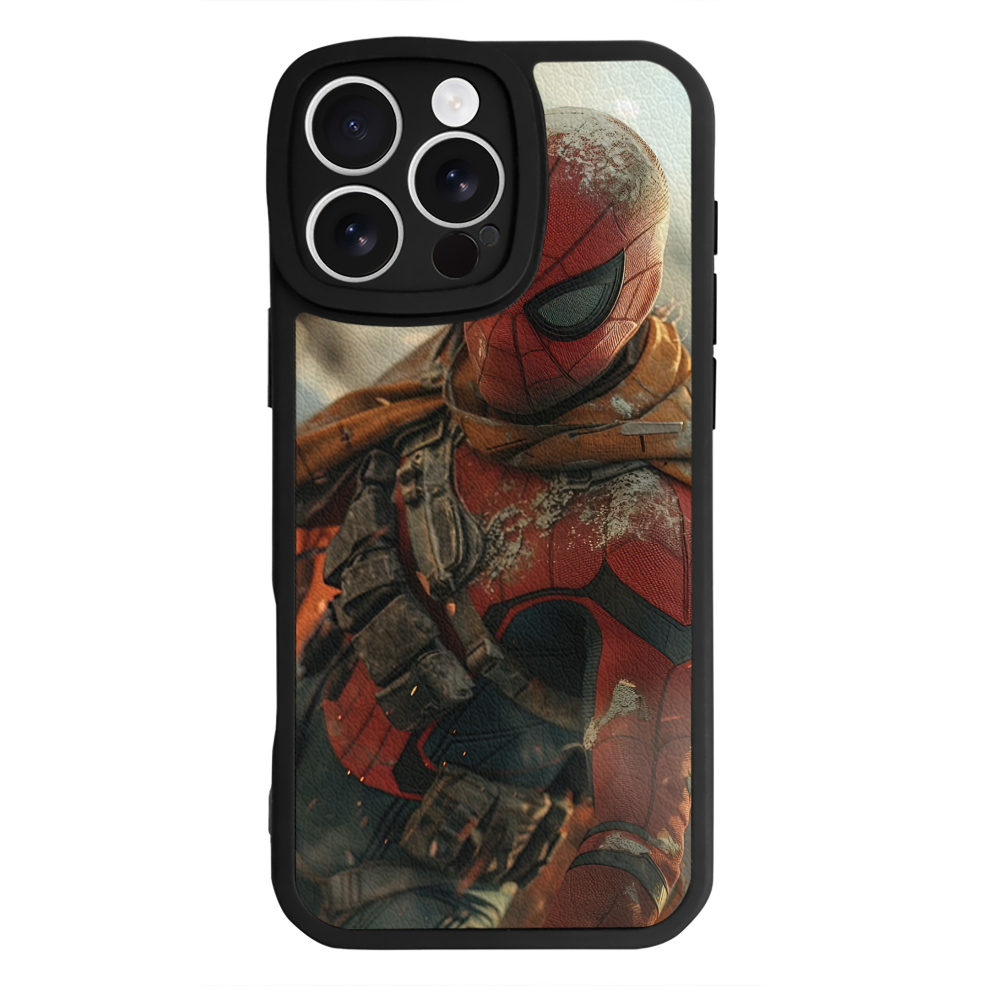（画像用） Deadpool デッドプール 【iPhone 16シリーズ対応】シリコンスマホケース（レザー調） 材質：シリコン